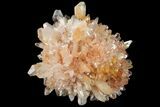 Orange Creedite Crystal Cluster - Durango, Mexico #99188-1